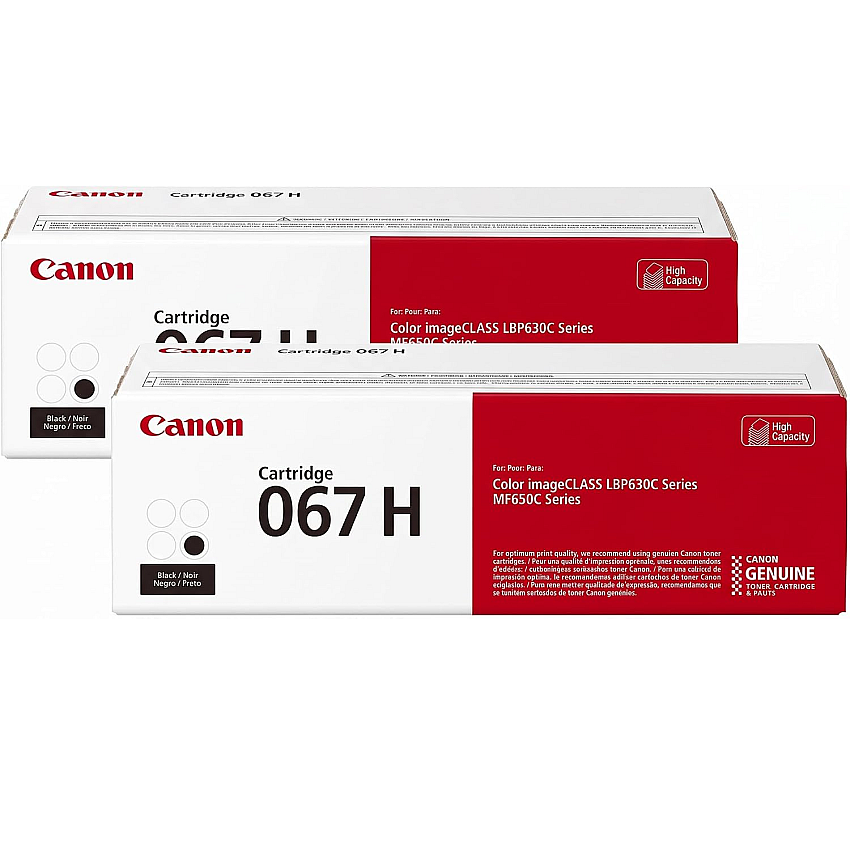 Canon 067 Black Toner Cartridges High Capacity Compatible with LBP633Cdw, LBP632Cdw, MF652Cdw, MF653Cdw, MF654Cdw, MF656Cdw