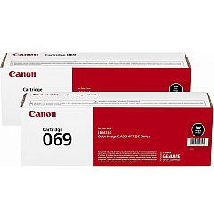 Canon 069 Black Toner Cartridge Compatible with MF753Cdw, MF751Cdw, LBP674Cdw 2-Pack
