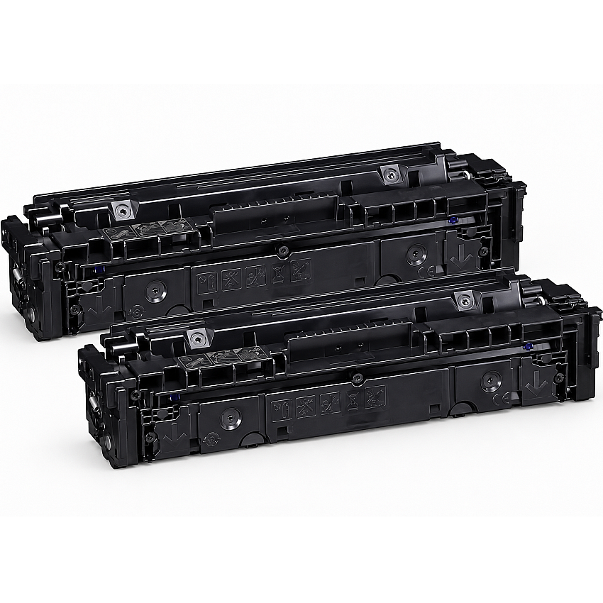 Compatible 075H Toner Cartridge 2-Pack High Yield with Chip Black Replacement for Canon 075 Compatible Color imageCLASS MF662Cdw MF663Cdw MF665Cdw LBP646Cdw LBP647Cdw MF660C LBP640C Printer
