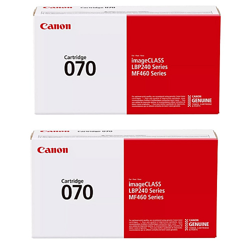 Canon 070 Black Toner Cartridge 2-Pack Compatible with MF465dw, MF462dw, LBP247dw, LBP246dw