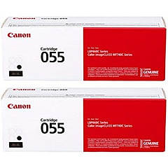 Canon 055 Black Toner Cartridge 2-Pack Canon 055 Black Toner Cartridge 2-Pack