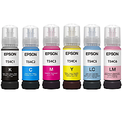 Epson T54C1, T54C2, T54C3, T54C4, T54C5, T54C6 Ink 6-Pack