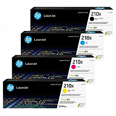 HP 210X High-Yield Toner Cartridge Set