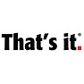 That's it.