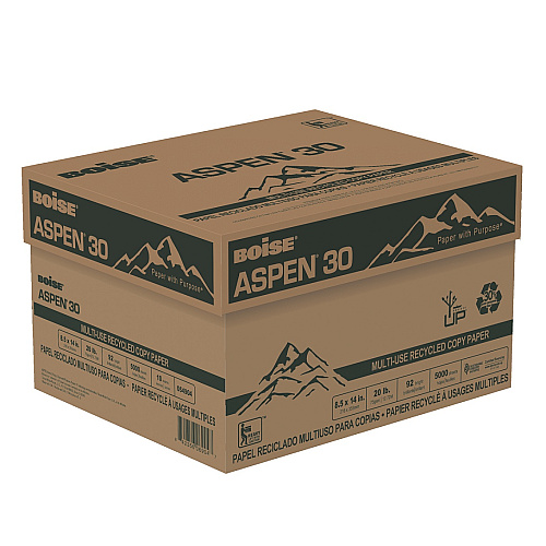Boise 054904 ASPEN 30 Multi-Use Recycled Paper