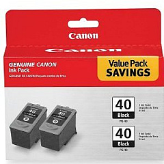 Canon PG-40 Black Twin Pack