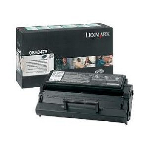 Lexmark 08A0478 Black Toner Cartridge