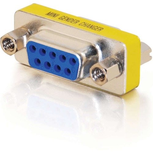 C2G DB9 F/F Mini Gender Changer (Coupler) (02781)
