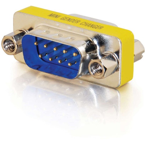 C2G DB9 M/M Mini Gender Changer (Coupler) (02782)