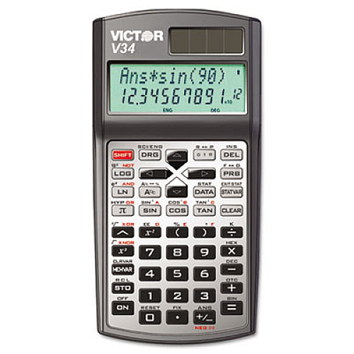 Victor V34 Advanced Scientific Calculator, 10-Digit LCD