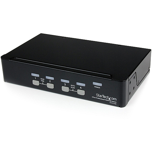 StarTech StarView SV431USB - KVM switch - USB - 4 ports - 1 local user - USB - 1U