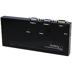 StarTech 2 Port High Resolution VGA Video Splitter - 350 MHz (ST122PRO)