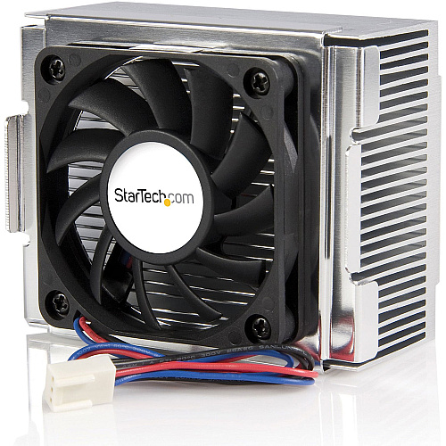 StarTech 85x70x50mm Socket 478 CPU Cooler Fan with Heatsink & TX3 Connector - 478 P4 Ball Bearing CPU Cooler Fan with Heatsink - Processor cooler - ( Socket 423, Socket 478 ) - aluminum (FAN478)
