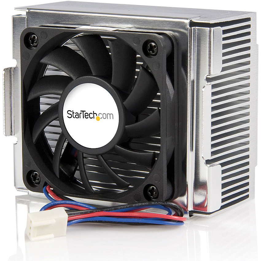 StarTech 85x70x50mm Socket 478 CPU Cooler Fan with Heatsink & TX3 Connector - 478 P4 Ball Bearing CPU Cooler Fan with Heatsink - Processor cooler - ( Socket 423, Socket 478 ) - aluminum (FAN478)