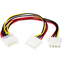 StarTech LP4 to 2x LP4 Power Y Splitter Cable - Power cable - 4 pin internal power (F) - 4 pin internal power (M) (PYO2L) StarTech LP4 to 2x LP4 Power Y Splitter Cable - Power cable - 4 pin internal power (F) - 4 pin internal power (M) (PYO2L)