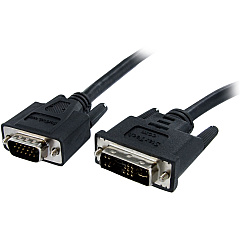 StarTech Analog Flat Panel Display Cable - Monitor cable - VGA - HD-15 (M) - DVI-A (M) - 1.8 m (DVIVGAMM6)