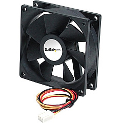 StarTech 92x25mm Ball Bearing Quiet Computer Case Fan w/ TX3 Connector (FAN9X25TX3L) StarTech 92x25mm Ball Bearing Quiet Computer Case Fan w/ TX3 Connector (FAN9X25TX3L)