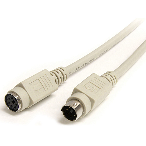 StarTech PS/2 keyboard or mouse extension cable - keyboard (m) - mouse (f) - 6 ft (KXT102)