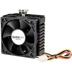 StarTech 65x60x45mm Socket 7/370 CPU Cooler Fan w/ Heatsink & TX3 connector - Processor cooler - ( Socket 370, Socket 7 ) (FAN370PRO) StarTech 65x60x45mm Socket 7/370 CPU Cooler Fan w/ Heatsink & TX3 connector - Processor cooler - ( Socket 370, Socket 7 ) (FAN370PRO)