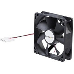 StarTech 92x25mm Dual Ball Bearing Computer Case Fan w/ LP4 Connector - 2200 rpm - Plastic Fan Enclosure (FANBOX92) StarTech 92x25mm Dual Ball Bearing Computer Case Fan w/ LP4 Connector - 2200 rpm - Plastic Fan Enclosure (FANBOX92)