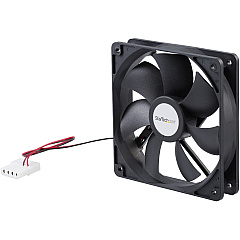 StarTech 120x25mm Dual Ball Bearing Computer Case Fan w/ LP4 Connector (FANBOX12)