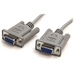 StarTech Serial Null modem cable - DB-9 (F) - DB-9 (F) - 3 m (SCNM9FF)