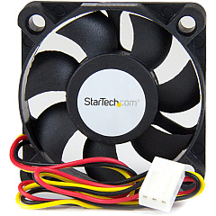 StarTech Replacement 50mm Ball Bearing CPU Case Fan - LP4 - TX3 Connector - System fan kit - 60 mm (FAN5X1TX3) StarTech Replacement 50mm Ball Bearing CPU Case Fan - LP4 - TX3 Connector - System fan kit - 60 mm (FAN5X1TX3)
