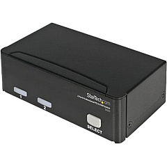 StarTech 2 Port Professional PS/2 KVM switch - PS/2 - 2 ports - 1 local user - 1U (SV231)
