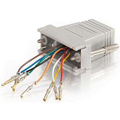 C2G RJ45 to DB15 Female Modular Adapter (02925) C2G RJ45 to DB15 Female Modular Adapter (02925)