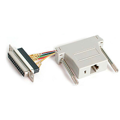 StarTech DB25 to RJ45 Modular Adapter - Serial adapter - DB-25 (F) - RJ-45 (F) (GC258FF) StarTech DB25 to RJ45 Modular Adapter - Serial adapter - DB-25 (F) - RJ-45 (F) (GC258FF)