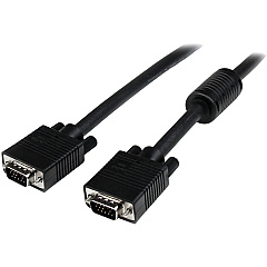 StarTech Coax High-Resolution VGA Monitor cable - HD-15 (M) - HD-15 (M) - 18in (MXTMMHQ18IN)