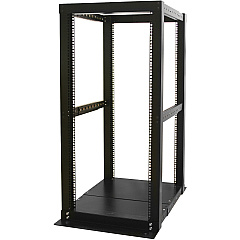 StarTech 25U Adjustable Depth 4 Post Open Frame Server Rack Cabinet (4POSTRACK25)