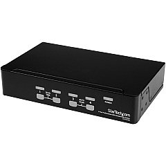 StarTech 4 Port 1U Rackmount USB PS/2 KVM Switch with OSD (SV431DUSB) StarTech 4 Port 1U Rackmount USB PS/2 KVM Switch with OSD (SV431DUSB)