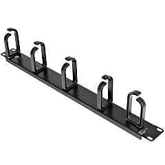 StarTech 1U 19in Metal Rackmount Cable Management Panel - Rack cable management kit - 1U (CABLMANAGER2)