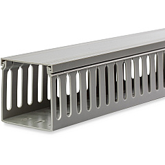 StarTech 3x3in Open Slot Wiring Cable Raceway Duct with Cover - Open Slot - Cable Raceway - Gray - 67.2 Inches (AD3X3) StarTech 3x3in Open Slot Wiring Cable Raceway Duct with Cover - Open Slot - Cable Raceway - Gray - 67.2 Inches (AD3X3)