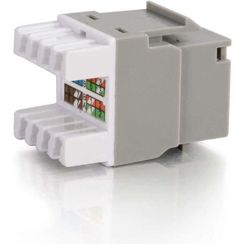 C2G Cat5E RJ45 UTP Keystone Jack - Gray (03792)