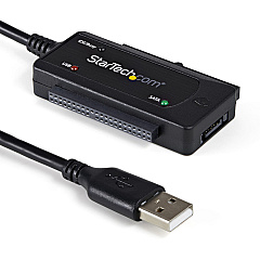 StarTech USB 2.0 to SATA/IDE Combo Adapter for 2.5/3.5" SSD/HDD (USB2SATAIDE)