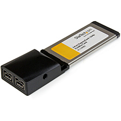 StarTech 2 Port ExpressCard FireWire Adapter Card (EC1394B2)