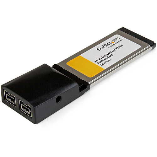 StarTech 2 Port ExpressCard FireWire Adapter Card (EC1394B2)