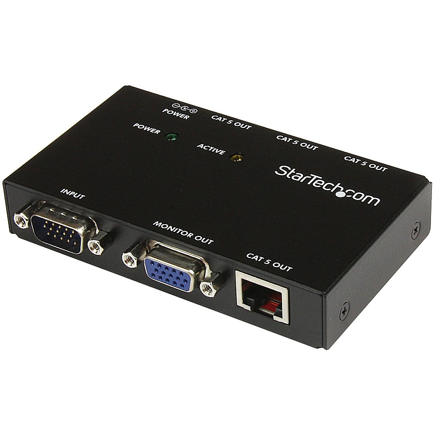 StarTech 4 Port VGA Over CAT5 Video Extender - 450ft (150m) (ST1214T)