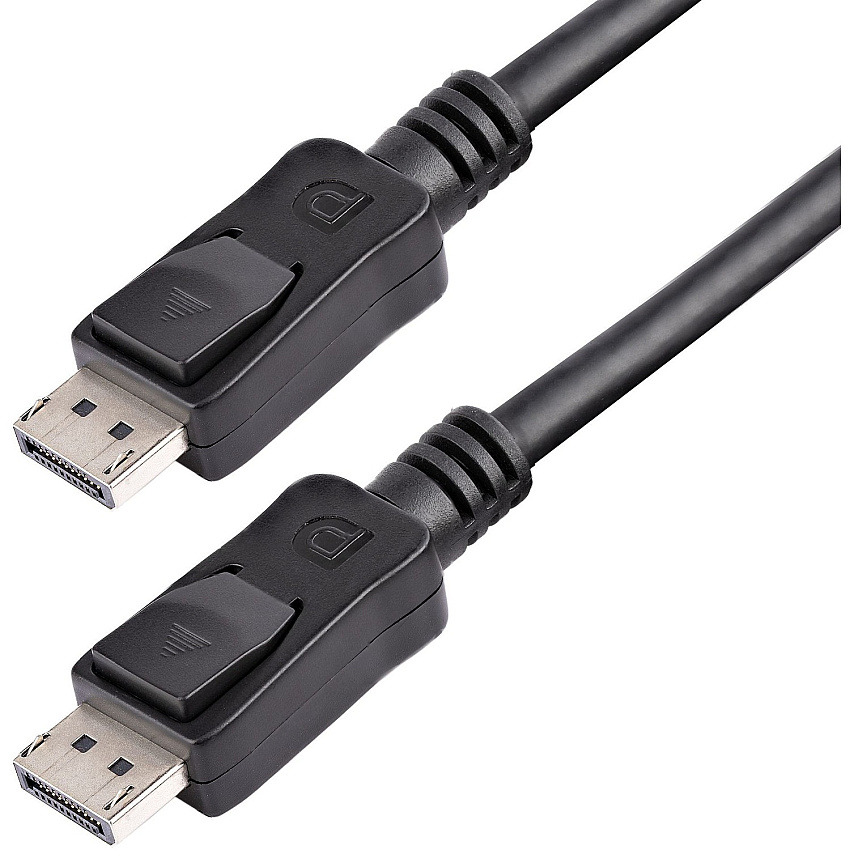 StarTech 10 ft Certified DisplayPort 1.2 Cable with Latches M/M - DisplayPort 4k (DISPLPORT10L)