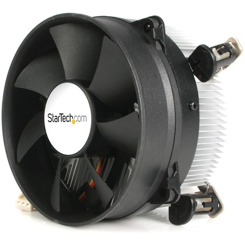 StarTech CPU Cooler Fan - Processor cooler - ( Socket 775 ) - aluminum - black - 95mm (FAN775E)