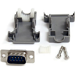 StarTech Solder D-SUB - Assembled - Plastic Backshell Serial / parallel connector - DB-9 (M) (C9PSM) StarTech Solder D-SUB - Assembled - Plastic Backshell Serial / parallel connector - DB-9 (M) (C9PSM)