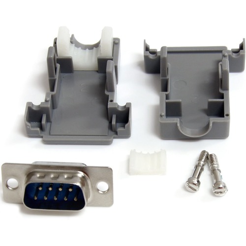 StarTech Solder D-SUB - Assembled - Plastic Backshell Serial / parallel connector - DB-9 (M) (C9PSM)
