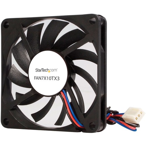 StarTech TX3 Dual Ball Bearing Replacement Fan - CPU Cooler fan - 70 mm - black (FAN7X10TX3)