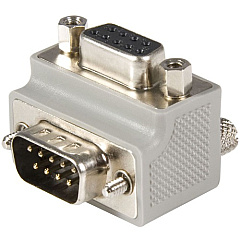 StarTech Serial adapter cable - Type 2 - right angle DB9 (m) -DB9 (f) - Serial ATA (GC99MFRA2)