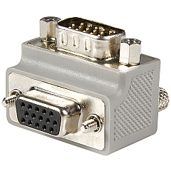 StarTech VGA adapter cable - Type 2 - right angle VGA (m) - VGA (f) (GC1515MFRA2)