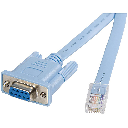 StarTech Cisco console router cable - RJ45 (m) - DB9 (f) - 6 ft (DB9CONCABL6)