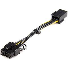 StarTech Power Adapter Cable - PCI Express - 6 Pin - 8 Pin - PCIe (PCIEX68ADAP)