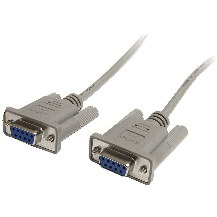 StarTech 6 ft Straight Through Serial Cable - DB9 F/F (MXT100FF)